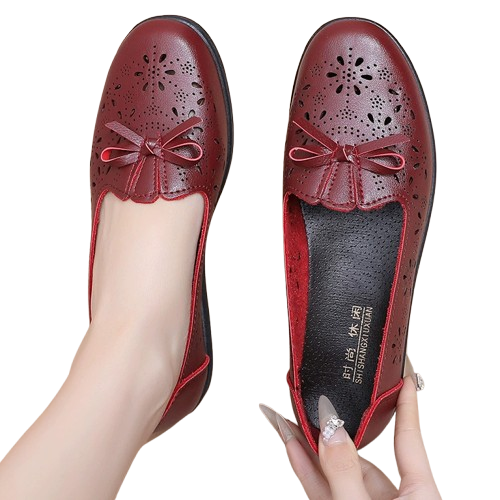 Sandalias con aberturas para mujer