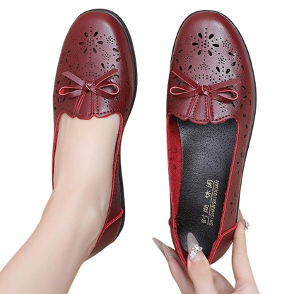 Sandalias con aberturas para mujer