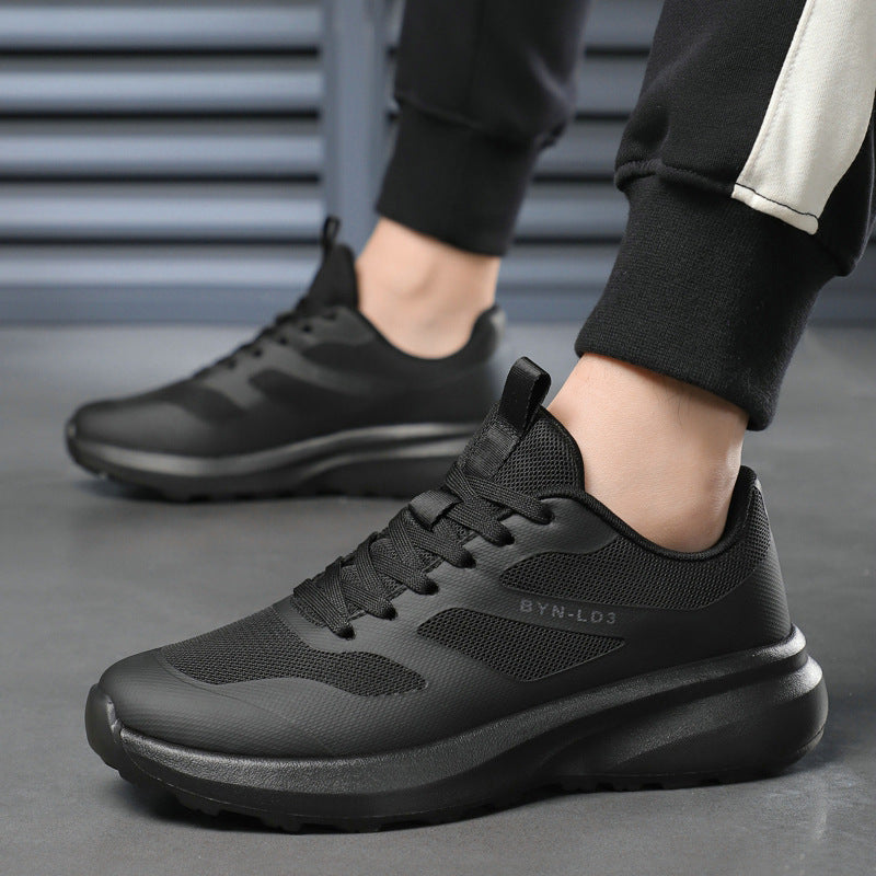 Zapatillas para hombre de suela gruesa y alto rebote