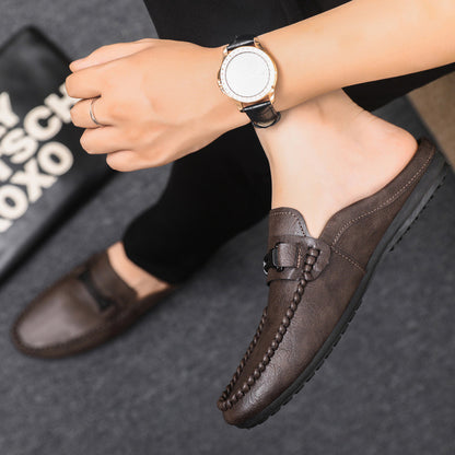 Pantuflas sin talón para hombre