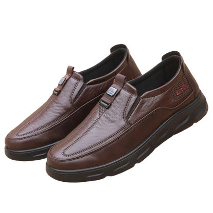 Zapatos de cuero impermeables y transpirables para hombre — 50% de descuento