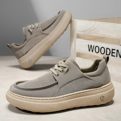 Zapatos de conducir planos y versátiles para hombre