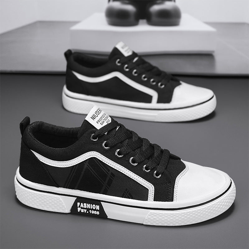 Zapatillas de lona de tallas grandes para hombre