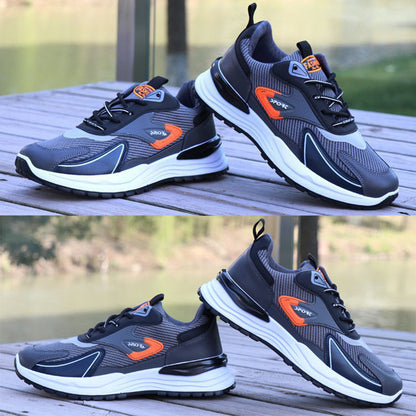Zapatillas deportivas transpirables de malla para hombre