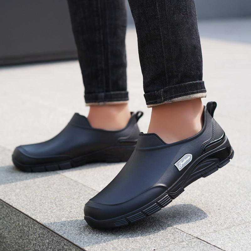 Botas de lluvia impermeables para hombre