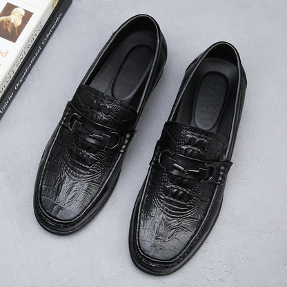 Mocasines slip-on para hombre de estilo británico