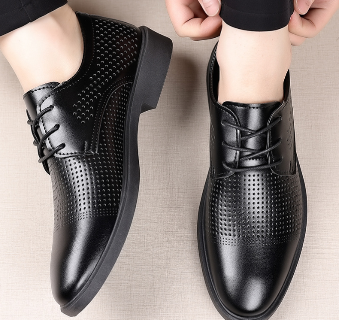 Sandalias de piel transpirables para hombre