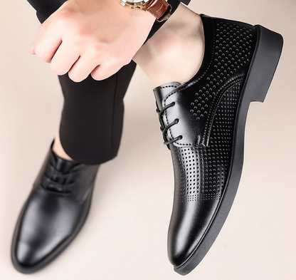 Sandalias de piel transpirables para hombre