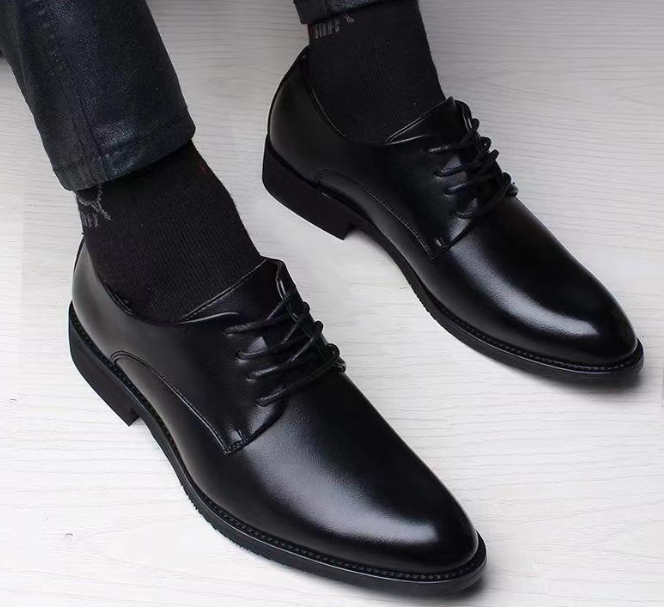 Zapatos de hombre con aumento de altura oculto