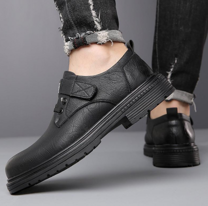 Zapatos de trabajo retro para hombre