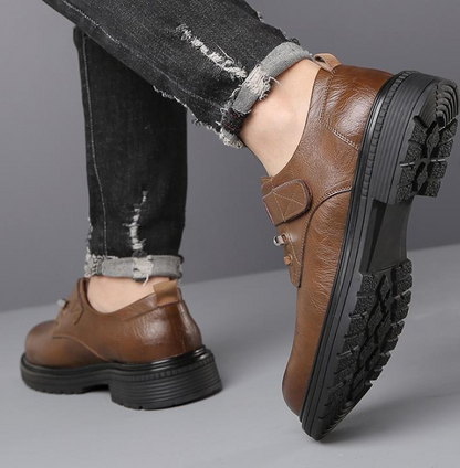 Zapatos de trabajo retro para hombre