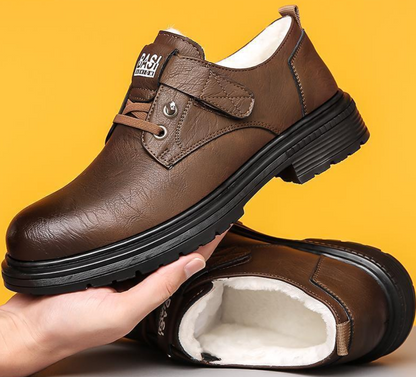 Zapatos de trabajo retro para hombre