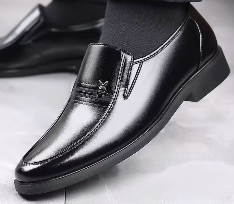 [100% piel de vaca] Zapatos de suela blanda para hombre