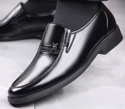 [100% piel de vaca] Zapatos de suela blanda para hombre