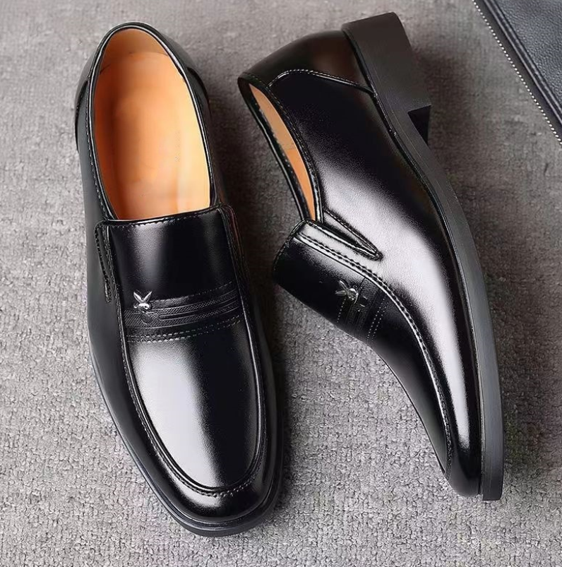 [100% piel de vaca] Zapatos de suela blanda para hombre