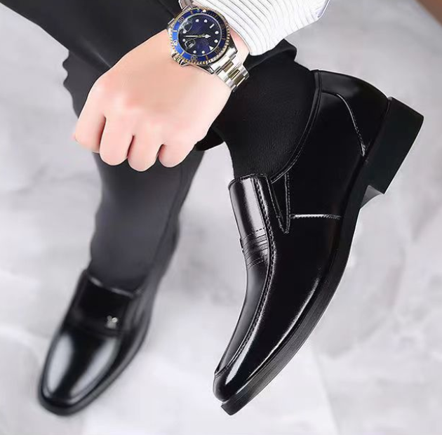 [100% piel de vaca] Zapatos de suela blanda para hombre