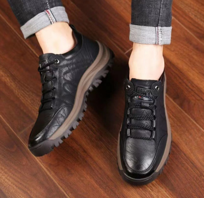 Zapatos de cuero transpirables para hombre
