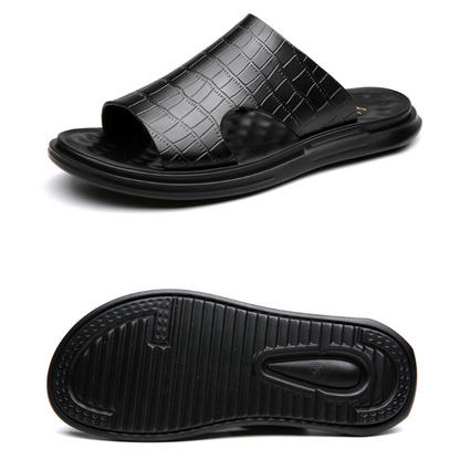 Pantuflas texturizadas para hombre