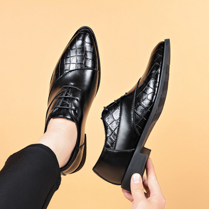 Nuevos zapatos casuales de cuero para hombre