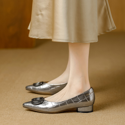 Zapatos sin cordones de estilo francés