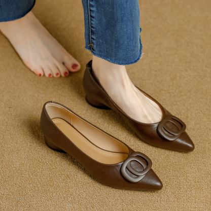 Zapatos sin cordones de estilo francés