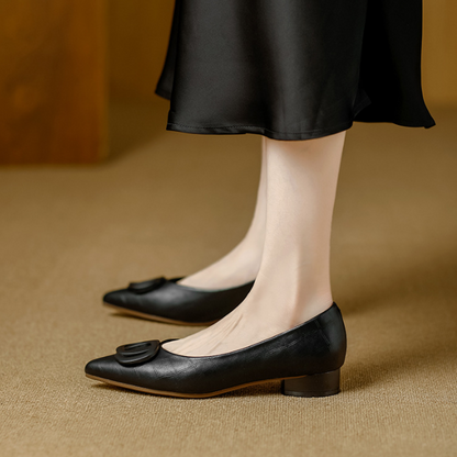 Zapatos sin cordones de estilo francés