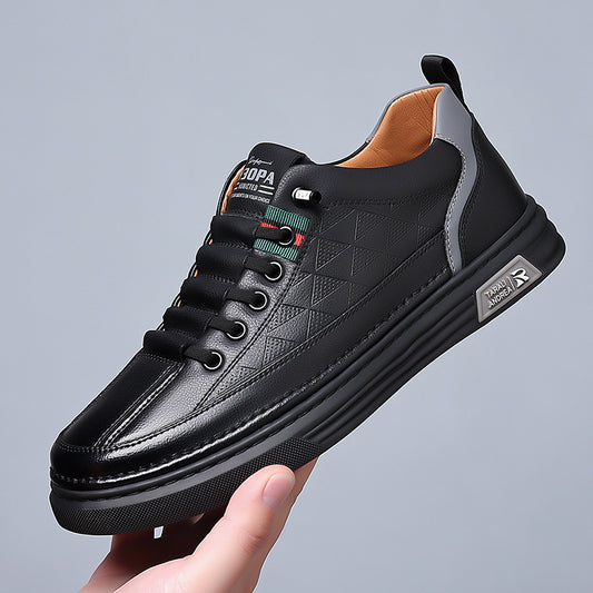 ✨Cuero Suave✨Zapatos planos de cuero suave para hombre coreano