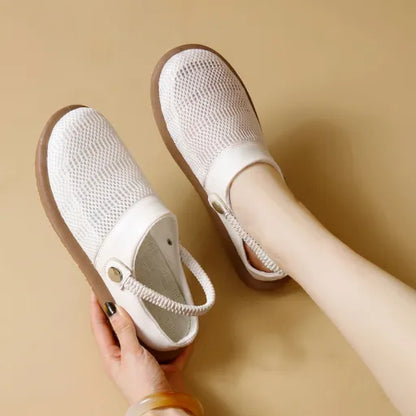 Zapatos de malla transpirable de suela blanda, suaves y cómodos