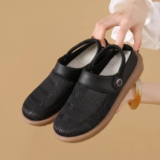 Zapatos de malla transpirable de suela blanda, suaves y cómodos