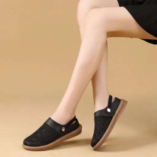 Zapatos de malla transpirable de suela blanda, suaves y cómodos
