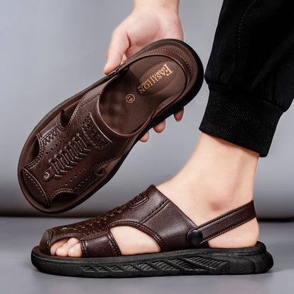 Nuevas sandalias convertibles de punta cerrada para hombre