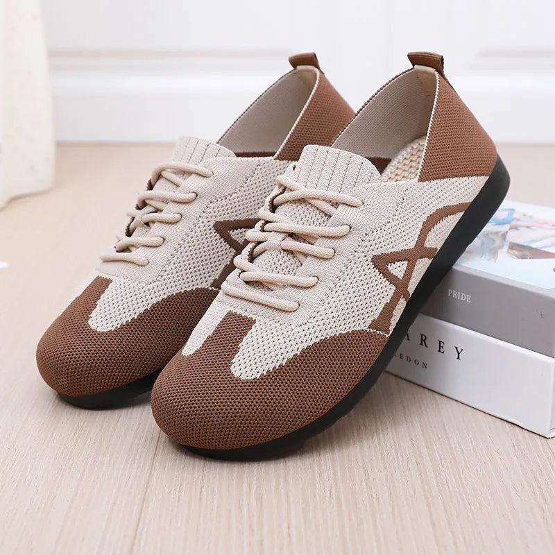 Nuevas zapatillas retro transpirables con cordones y sin cordones